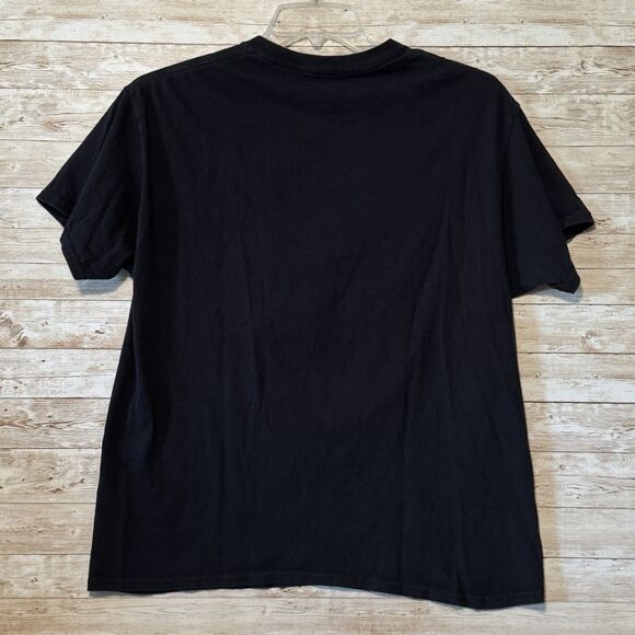 Super Mario Bros Nintendo Black T shirt Mens L Graphic Tee Waluigi Wario Luigi - Picture 5 of 7